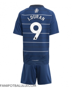 Aston Villa Jhon Duran #9 Echipament de Fotbal Replică 2024-25 Copii Treilea (+ Șorturi)